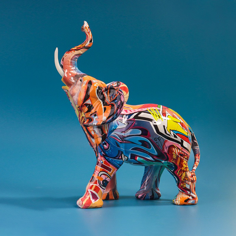 🐘Creative Craft Gifts🎁 - Graffiti Animal Decoration🐾