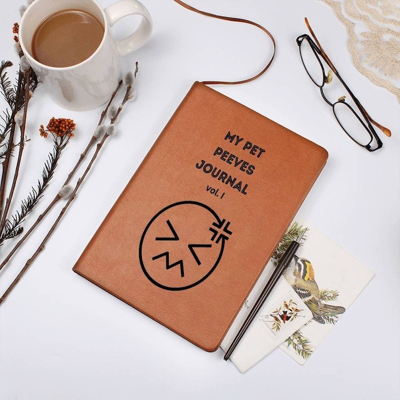 😂Funny Leather Notebook