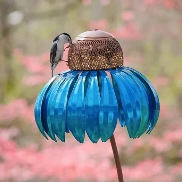 🔥HOT SALE💖2024 Outdoor Flower Bird Feeder 🌹