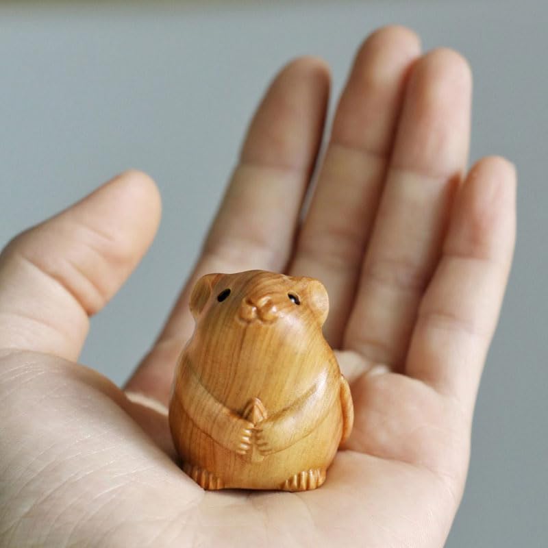 🙌Handmade Cute Wooden Animal Ornament 🦃