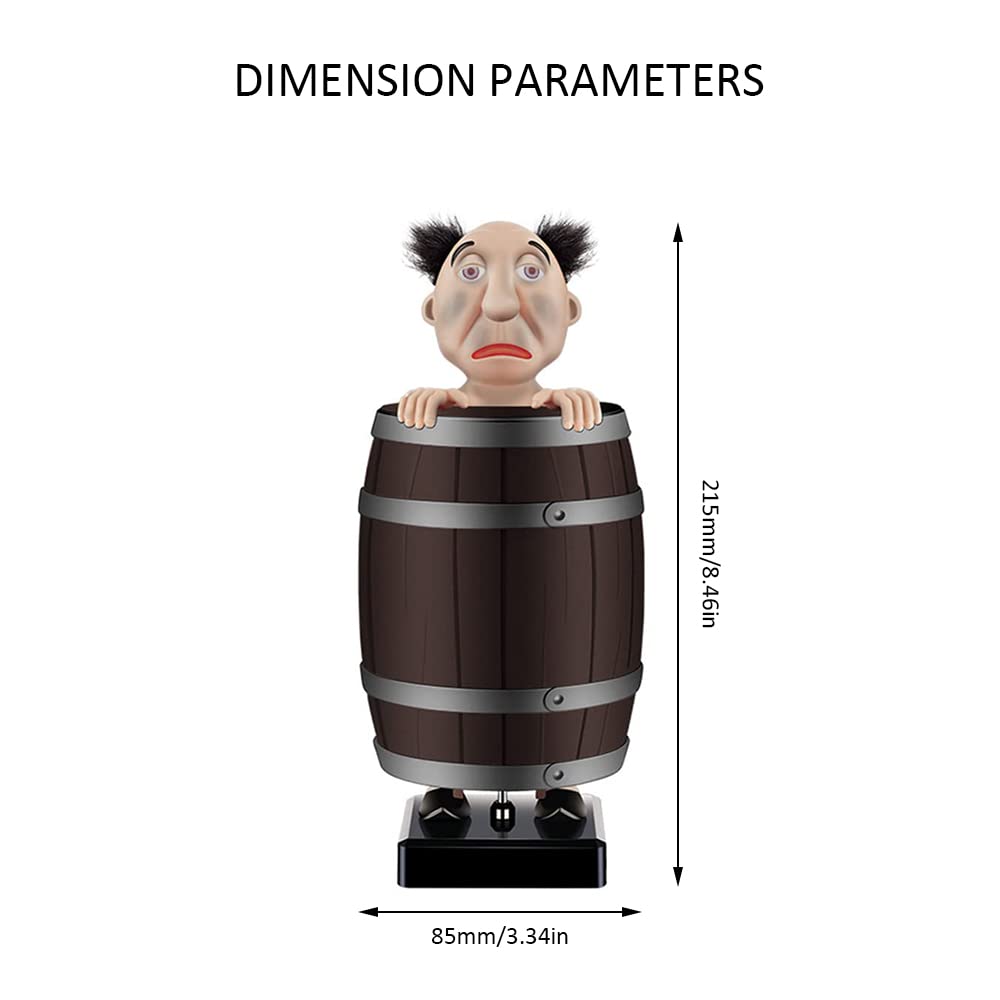 🤣STRANGE UNCLE SANTA WOODEN BARREL CIGARETTE BOX🎅