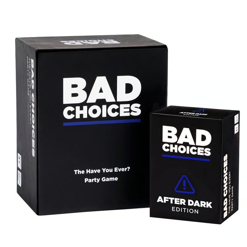 BAD CHOICES Party Game + After Dark Edition Set