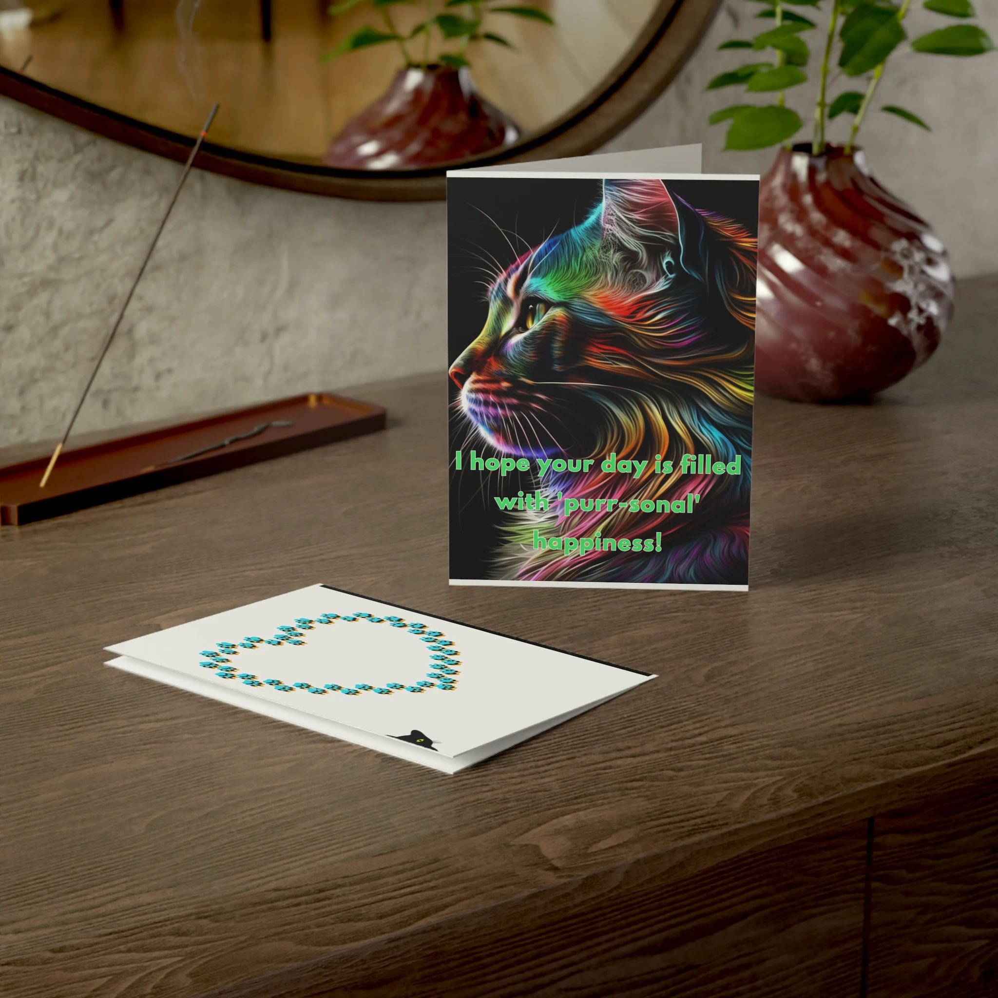 😻Cat Christamas Card