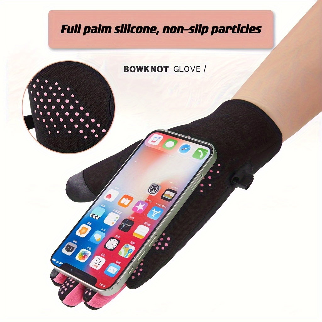 Waterproof Finger Touch Screen Non-Slip Cold Resistant Gloves
