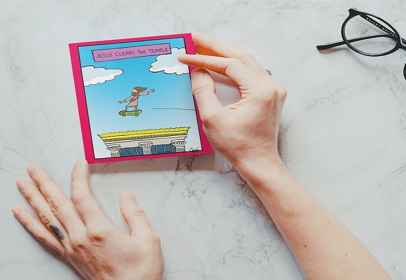 ☀️Fun Christ Greeting Card💫