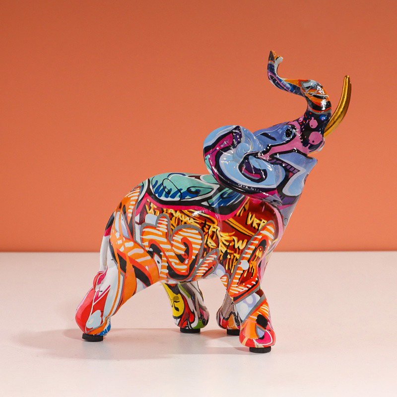 🐘Creative Craft Gifts🎁 - Graffiti Animal Decoration🐾