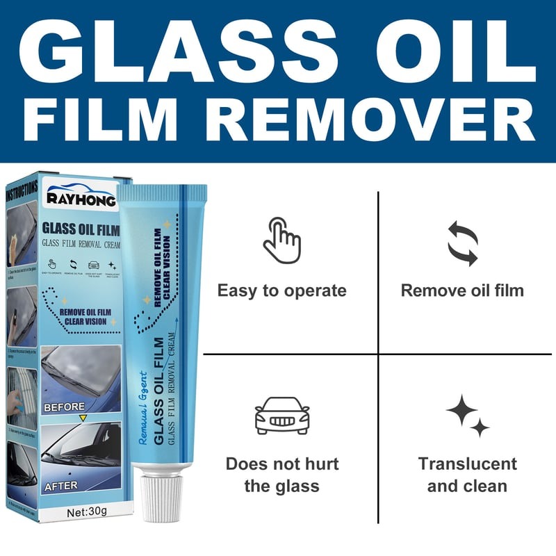 Glass Oil Film Removal Cream