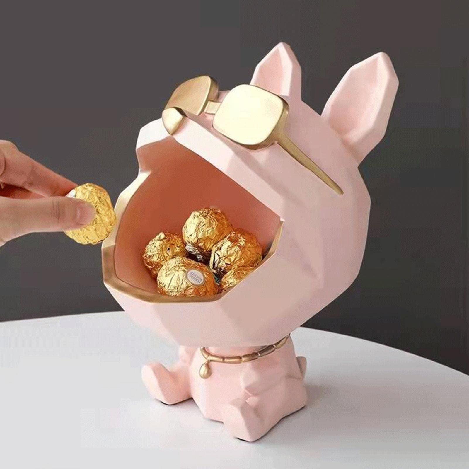 Art Sculpture Dog Figurines Decor Gift