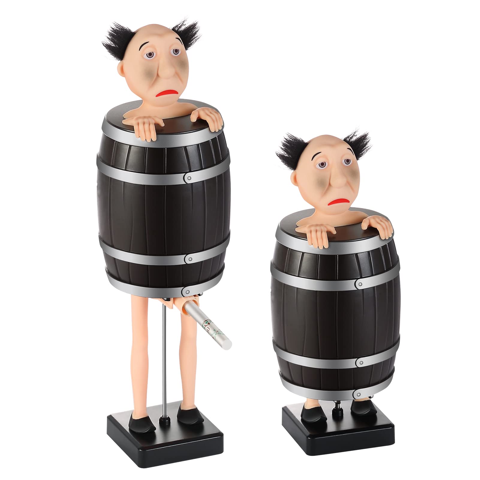 🤣STRANGE UNCLE SANTA WOODEN BARREL CIGARETTE BOX🎅