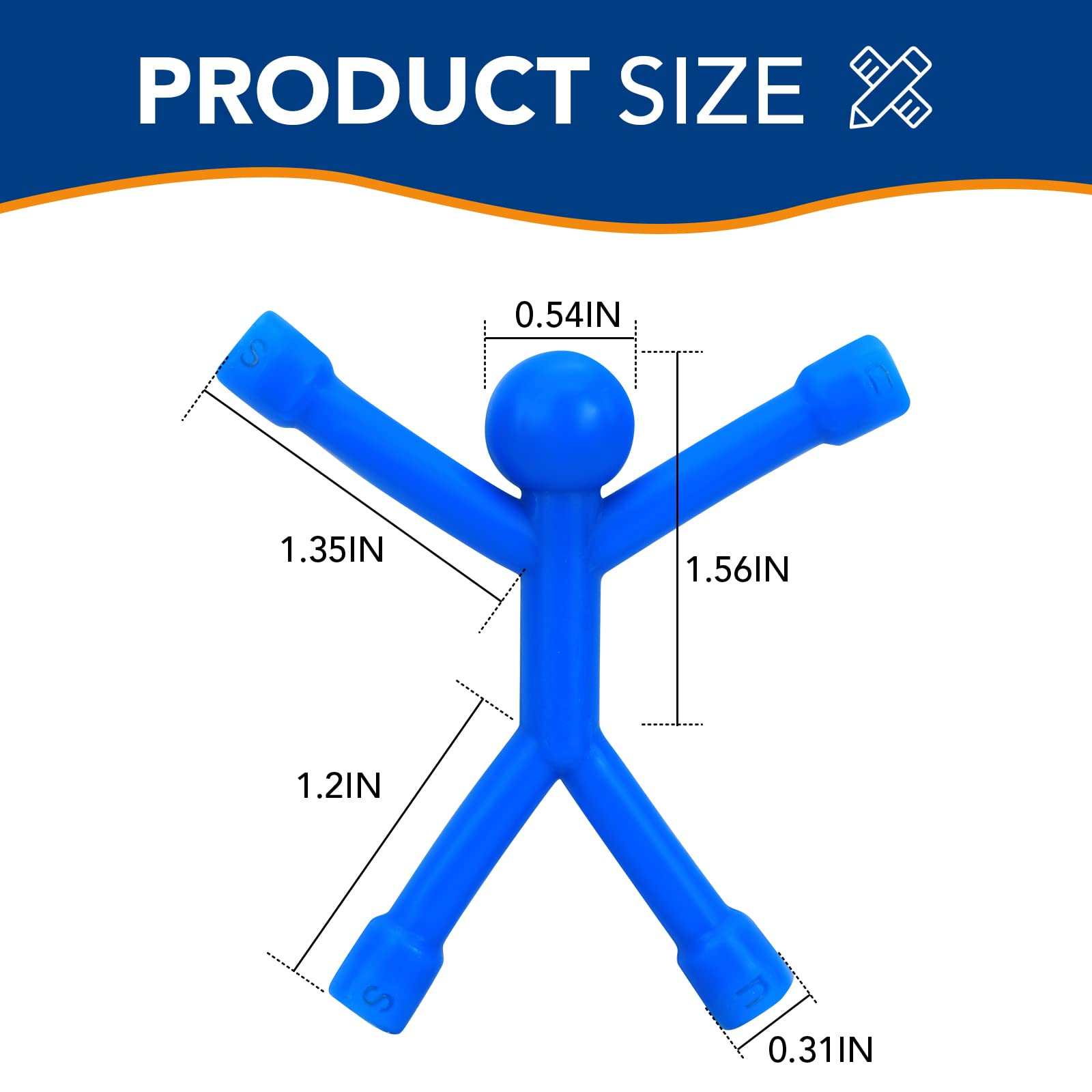 😂Funny Colorful Magnetic  Refrigerator Magnets Toy