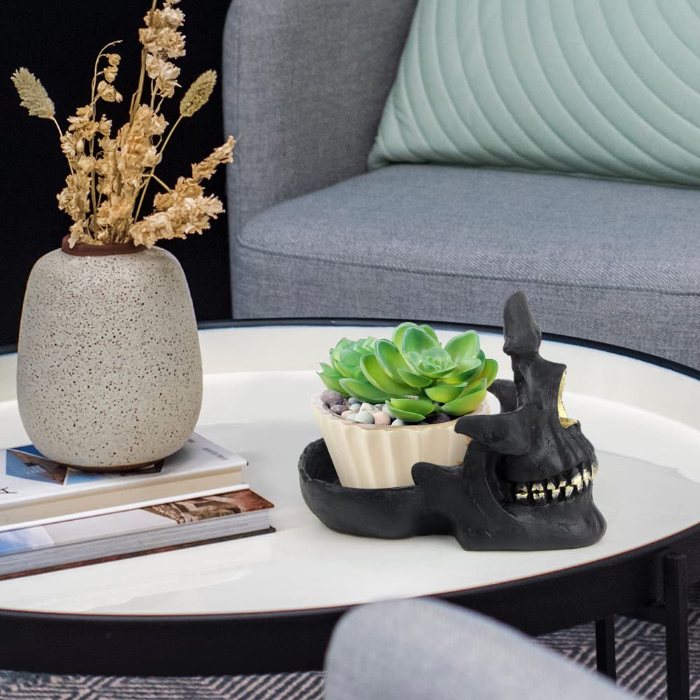 🎁Creative ornament - 💀Skull Glasses Holder💡