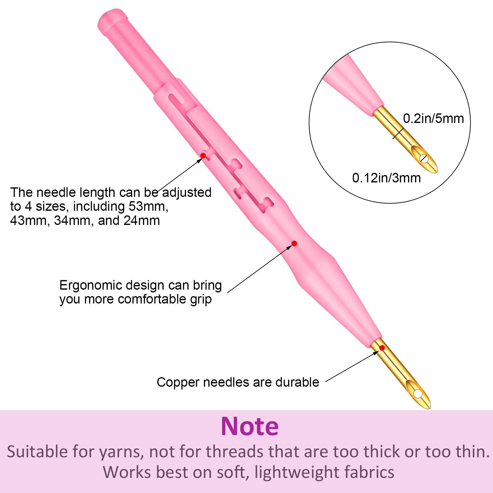 DIY Punch Needle Embroidery Kits 