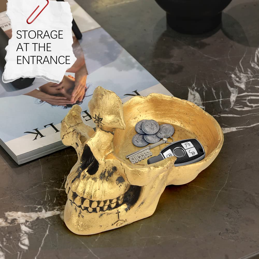 🎁Creative ornament - 💀Skull Glasses Holder💡