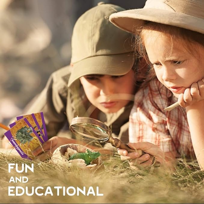 Puzzle Toy-Dinosaur Egg Dig Kit-12 Different Dino Toys