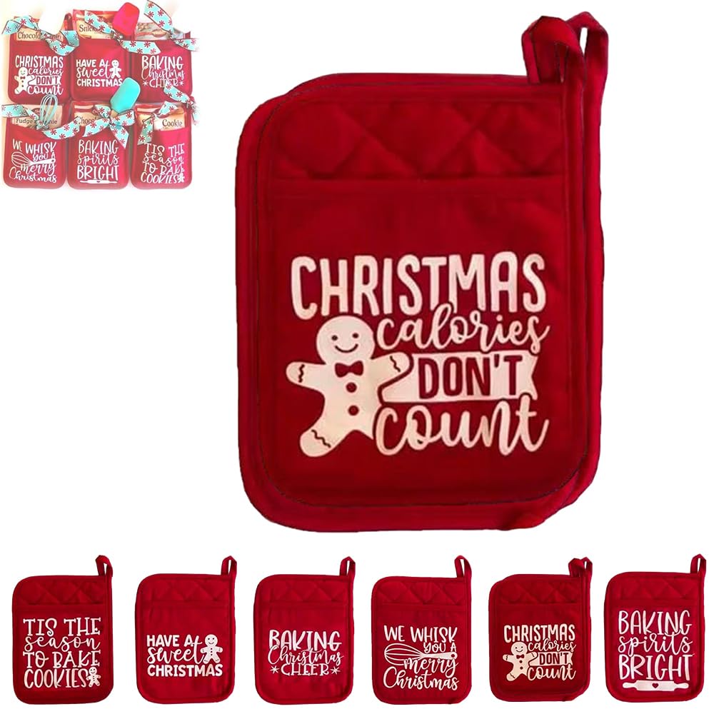 🎁Christmas Pot Rack Baking Gloves