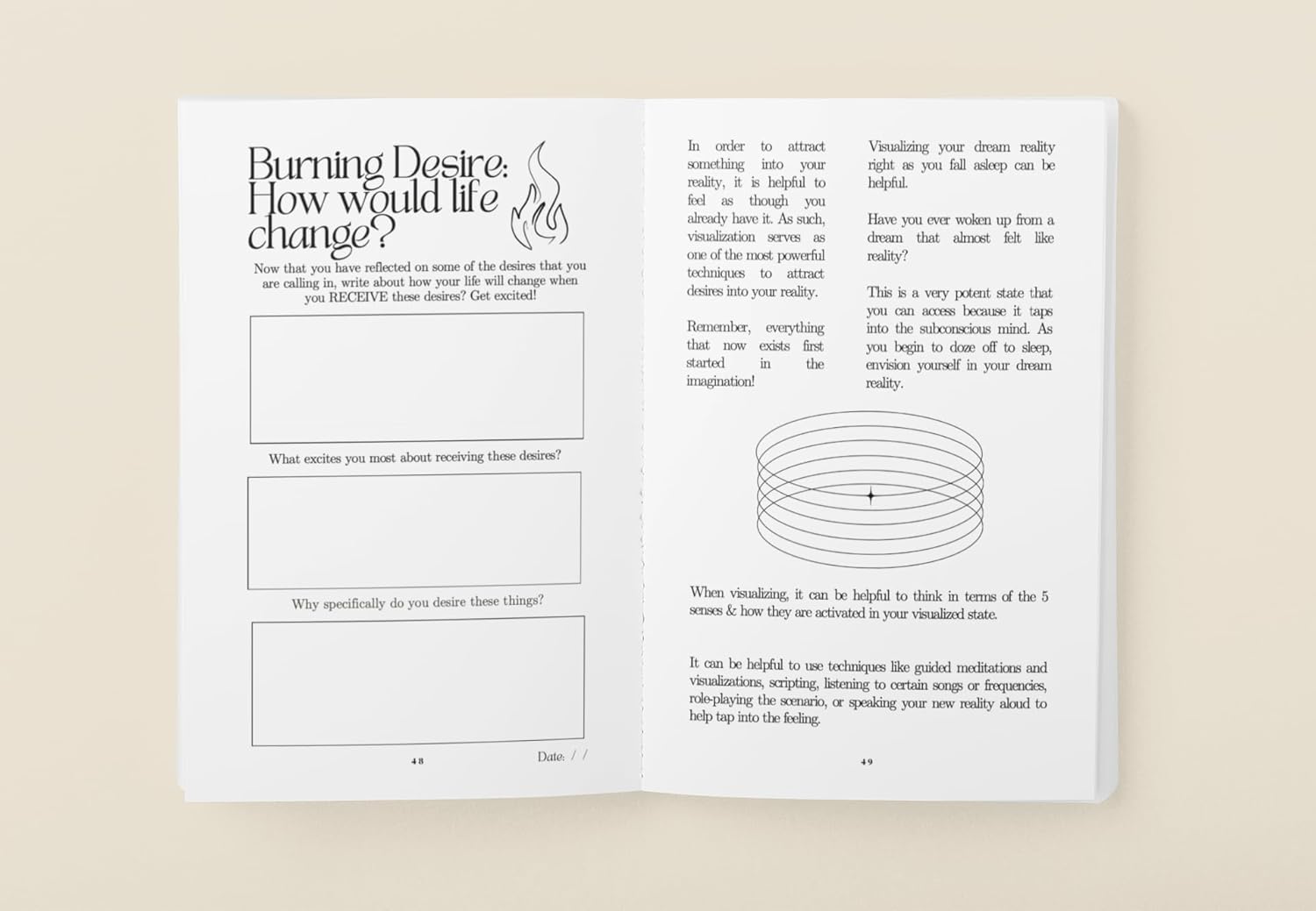 The Miracle Journal: Your Guided Manifestation & Gratitude Journal