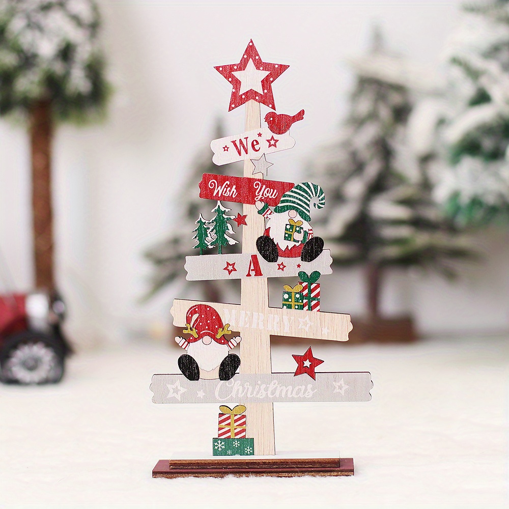 Christmas Tree Santa Claus DIY Decoration