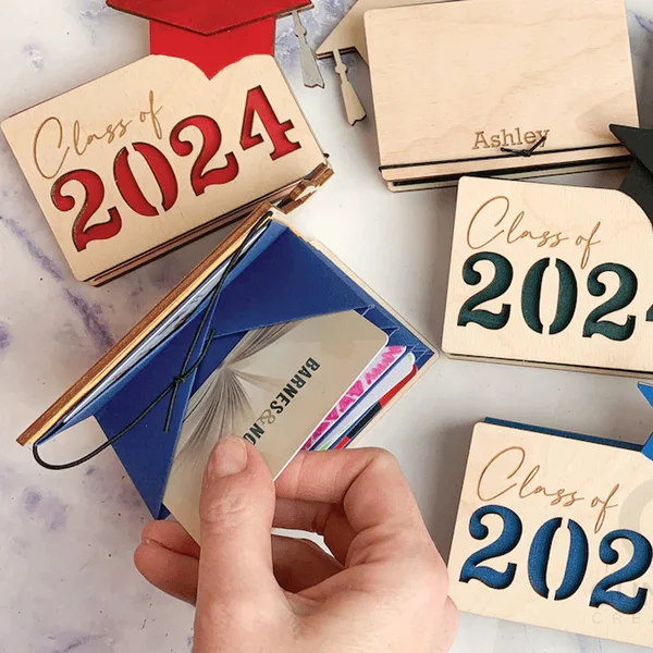 Personalised Gift Card Holder For Graduate