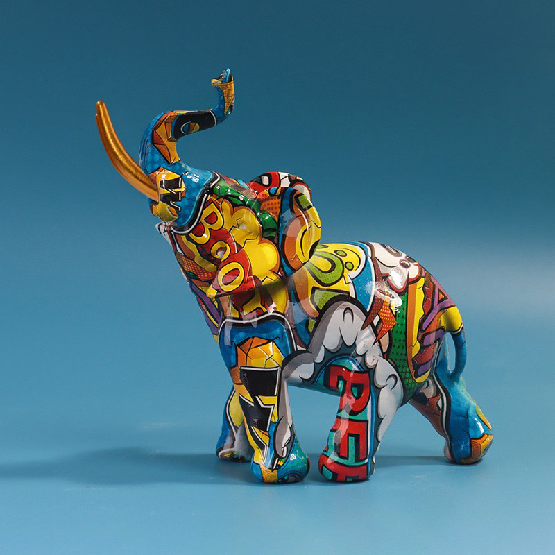 🐘Creative Craft Gifts🎁 - Graffiti Animal Decoration🐾