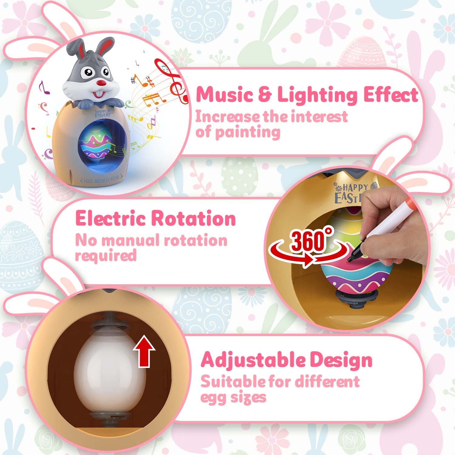 🐰Easter Bunny Egg Decorator Kit