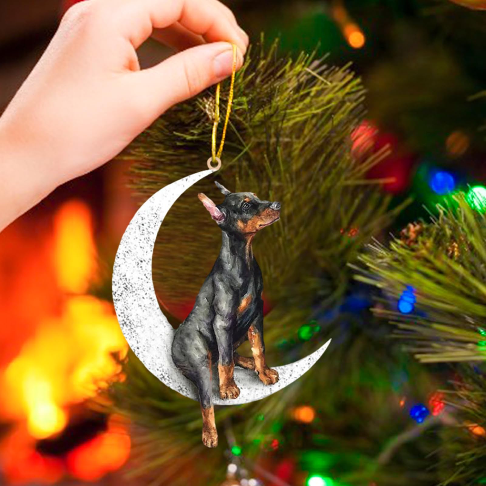 🎁Christmas Remembrance Ornament to Remember Loved - Loss of Pet Gifts 🐶