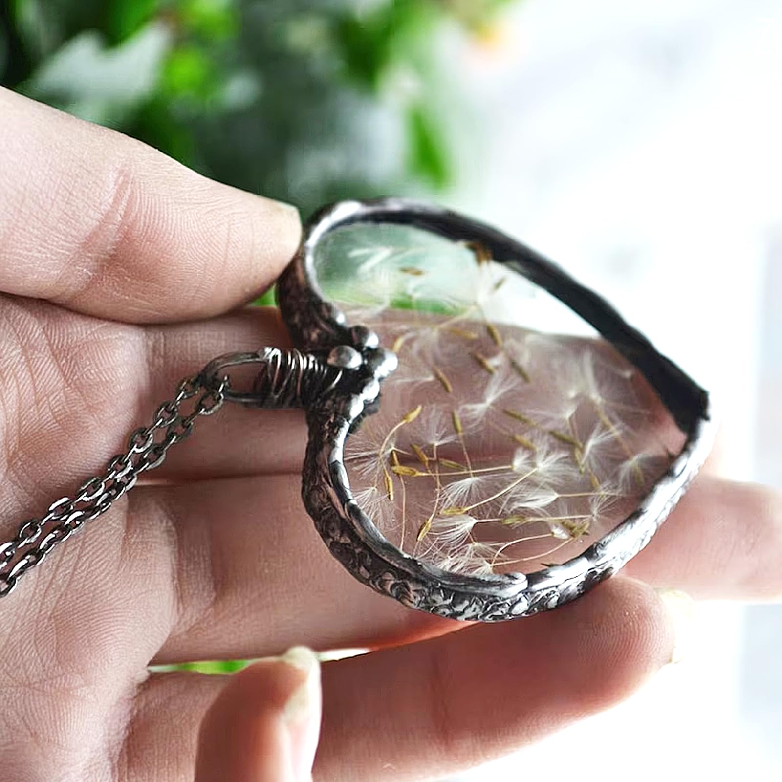 🌈Dandelion Wish Necklace