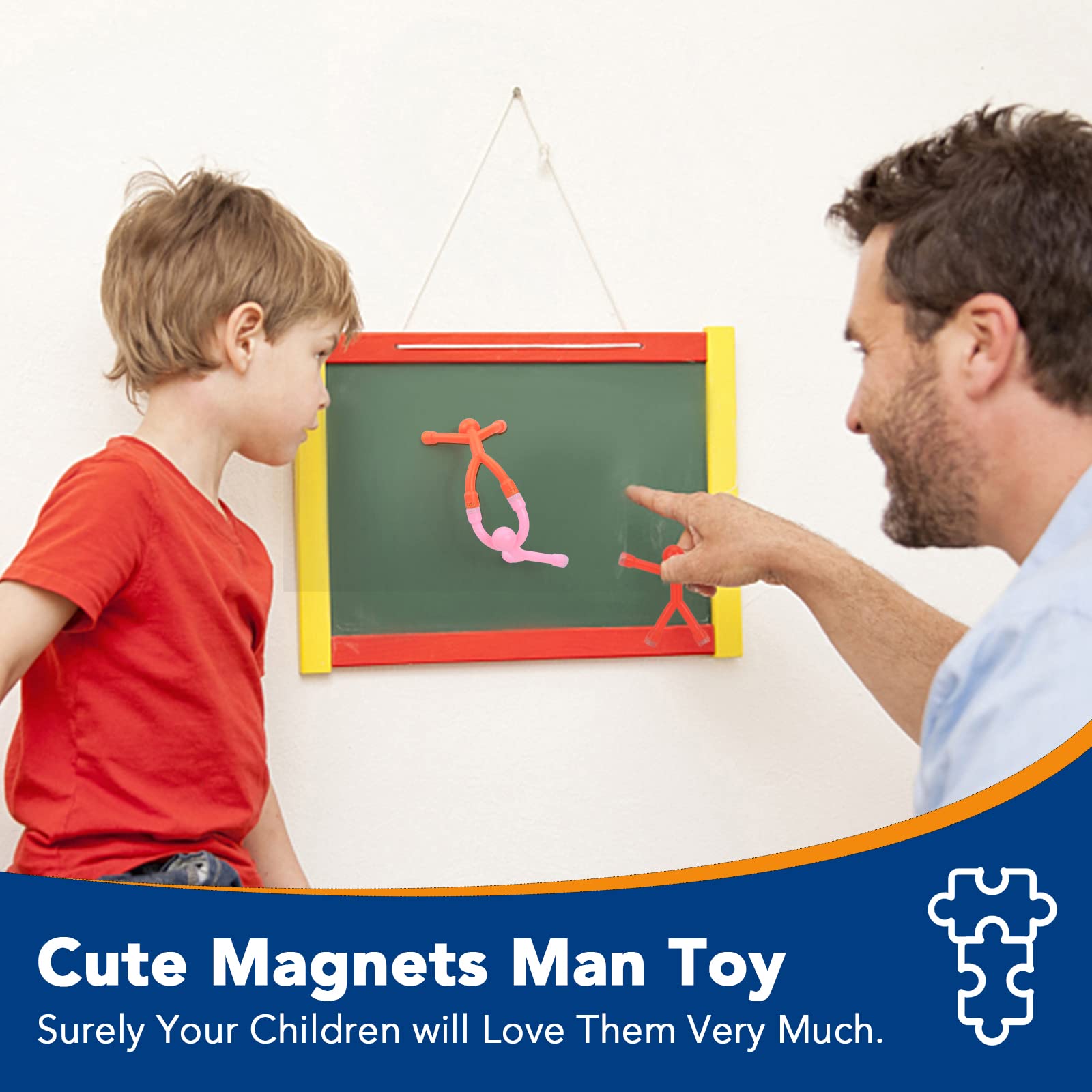 😂Funny Colorful Magnetic  Refrigerator Magnets Toy