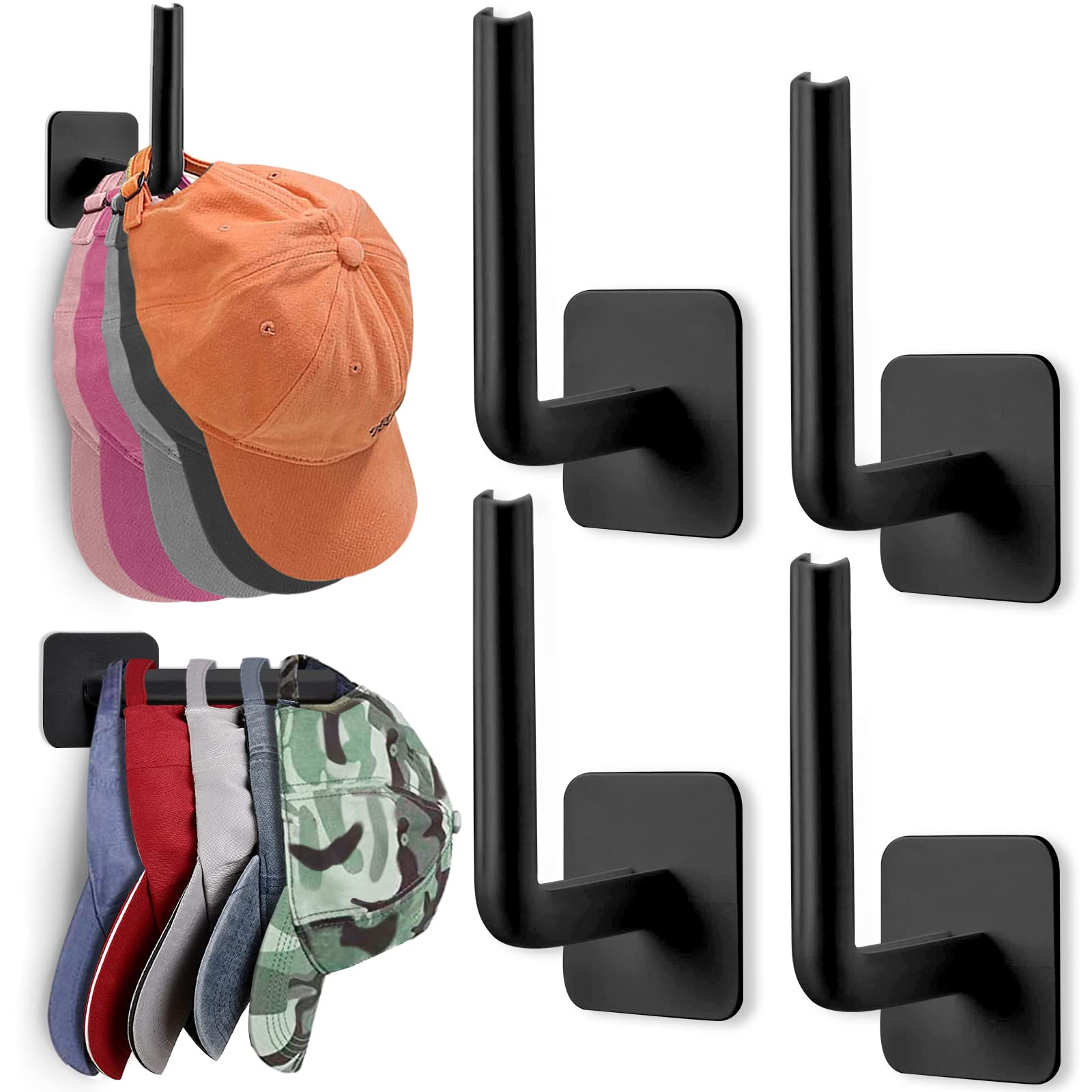 HAT RACK FOR WALL HAT ORGANIZER