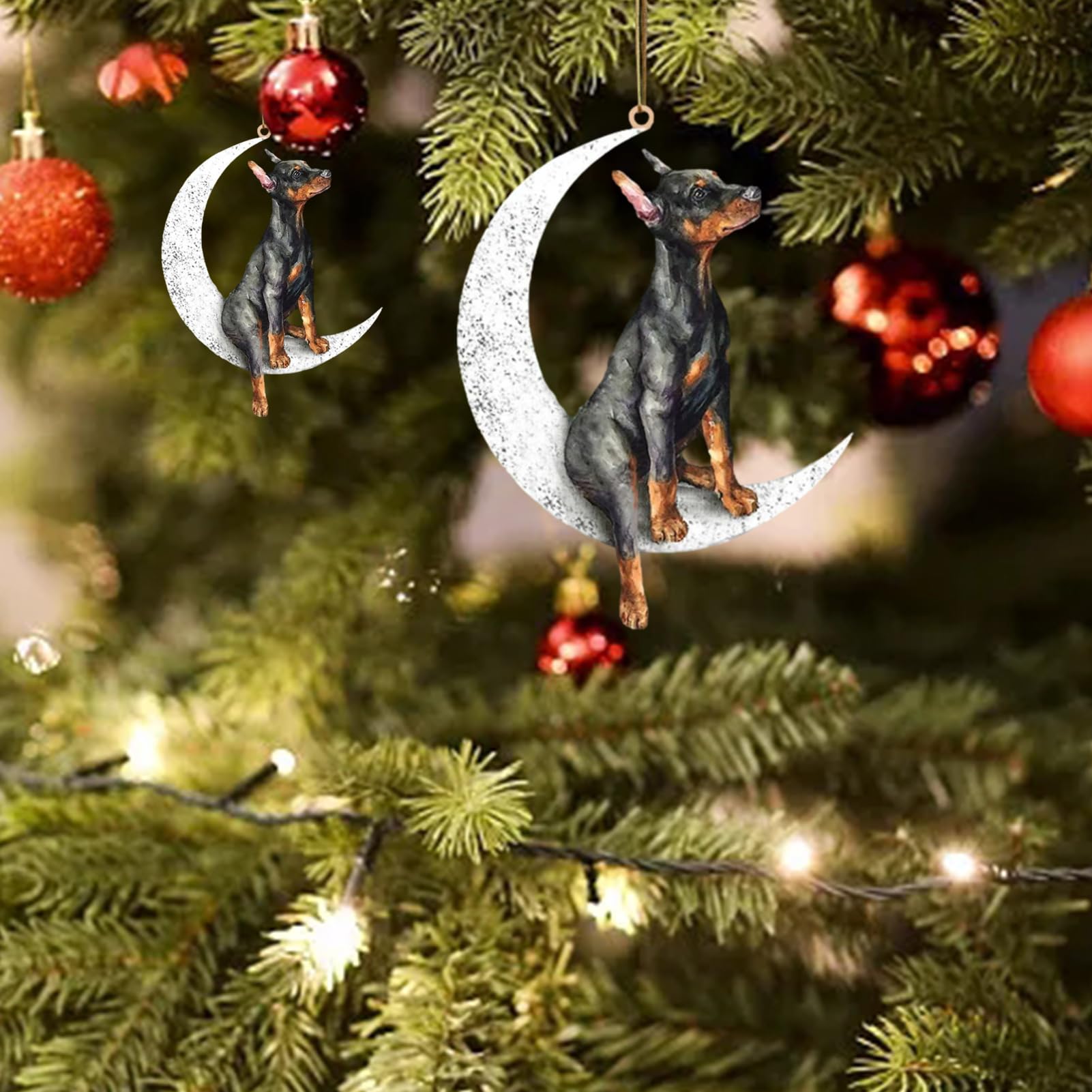 🎁Christmas Remembrance Ornament to Remember Loved - Loss of Pet Gifts 🐶