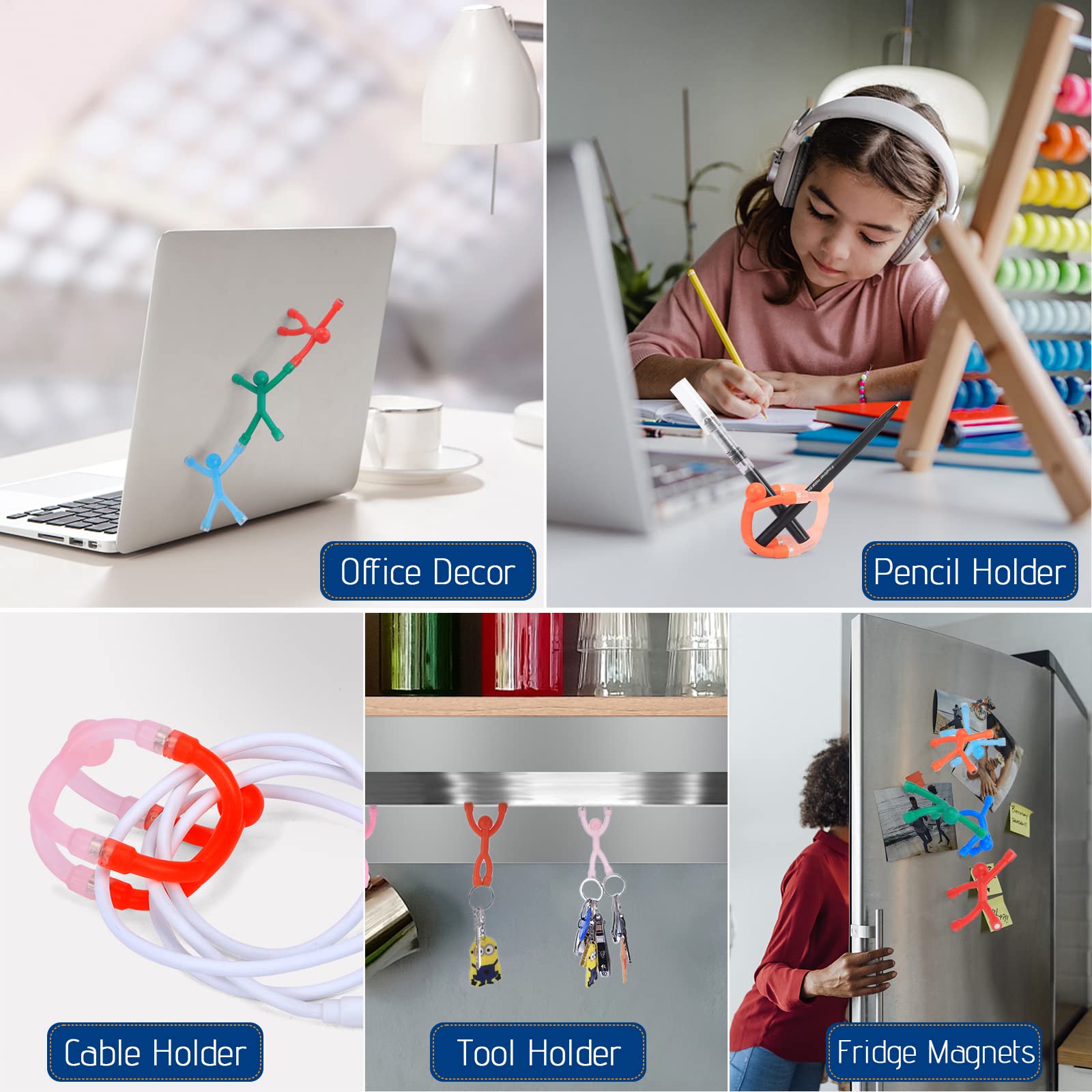 😂Funny Colorful Magnetic  Refrigerator Magnets Toy