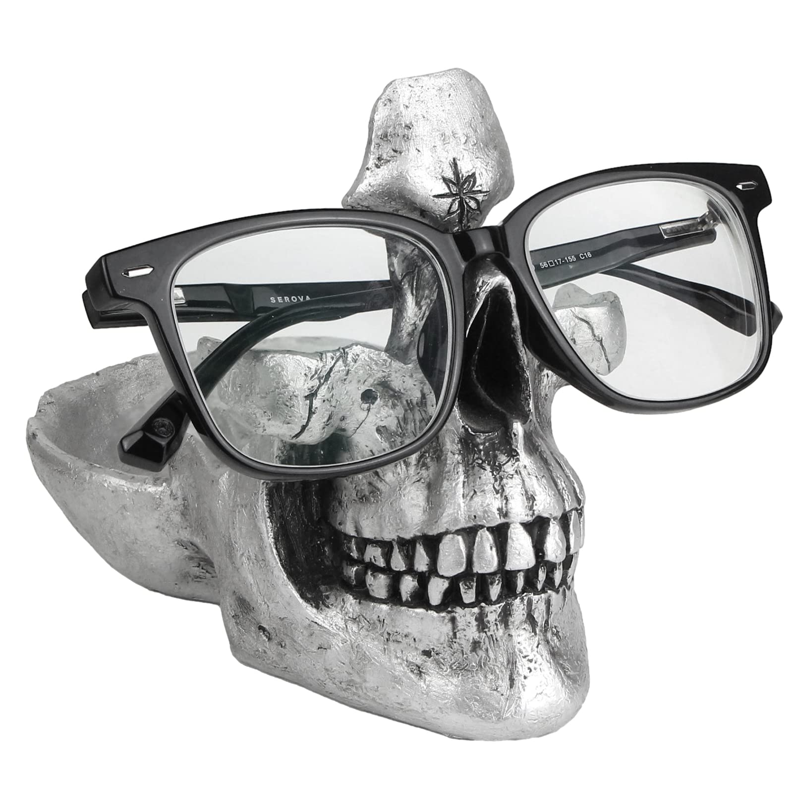 🎁Creative ornament - 💀Skull Glasses Holder💡