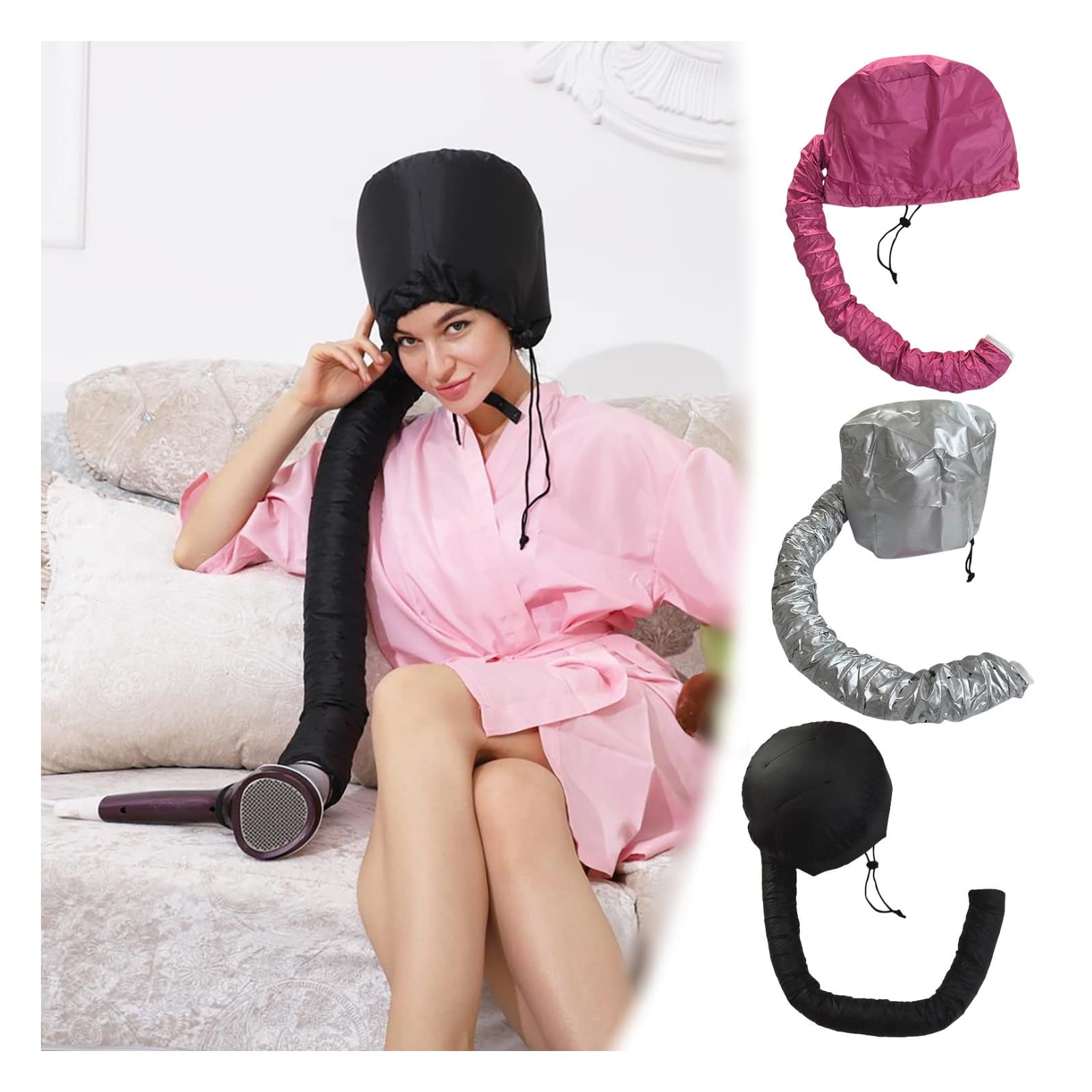 Net Plopping Cap For Drying Curly Hair