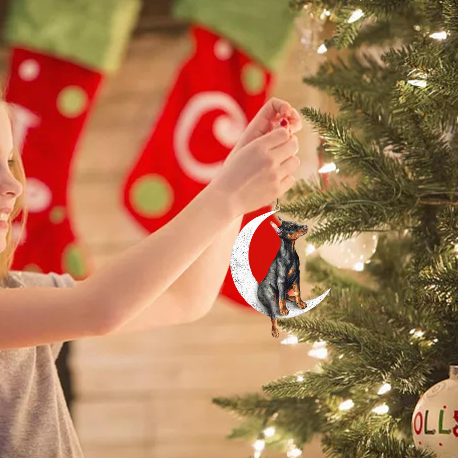 🎁Christmas Remembrance Ornament to Remember Loved - Loss of Pet Gifts 🐶