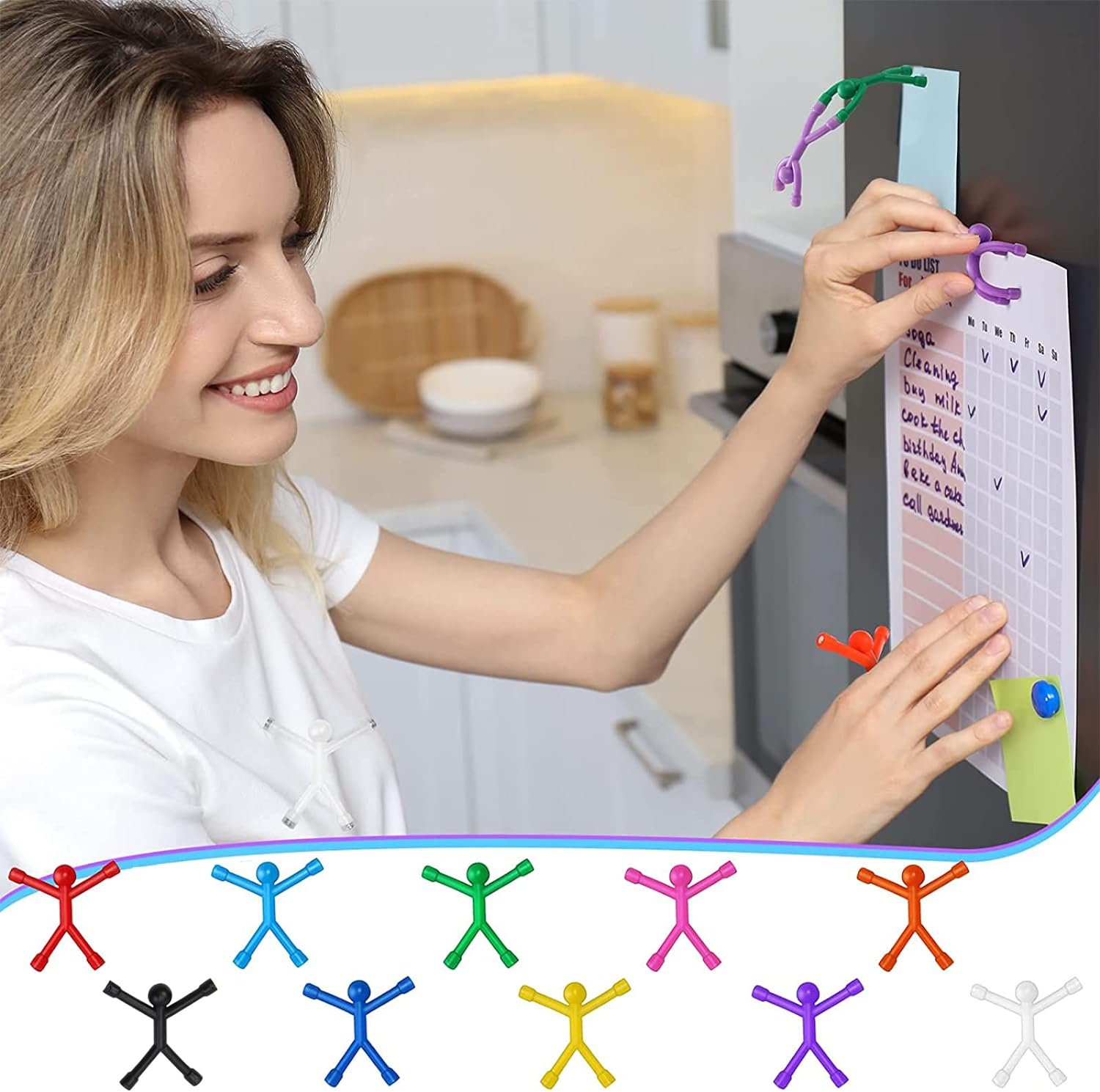 😂Funny Colorful Magnetic  Refrigerator Magnets Toy