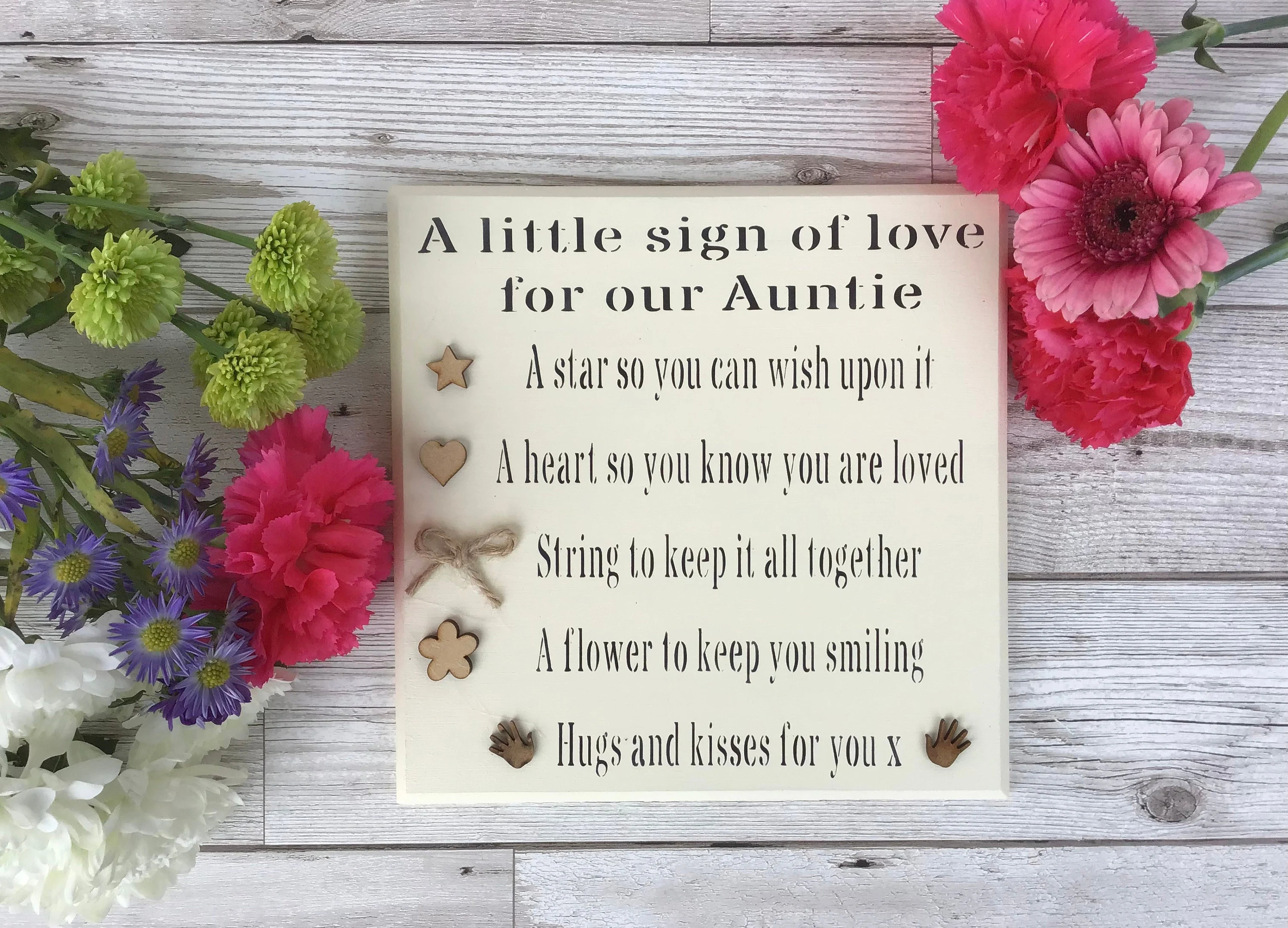 ✨Wooden Sign For Loved One - Gift For Them