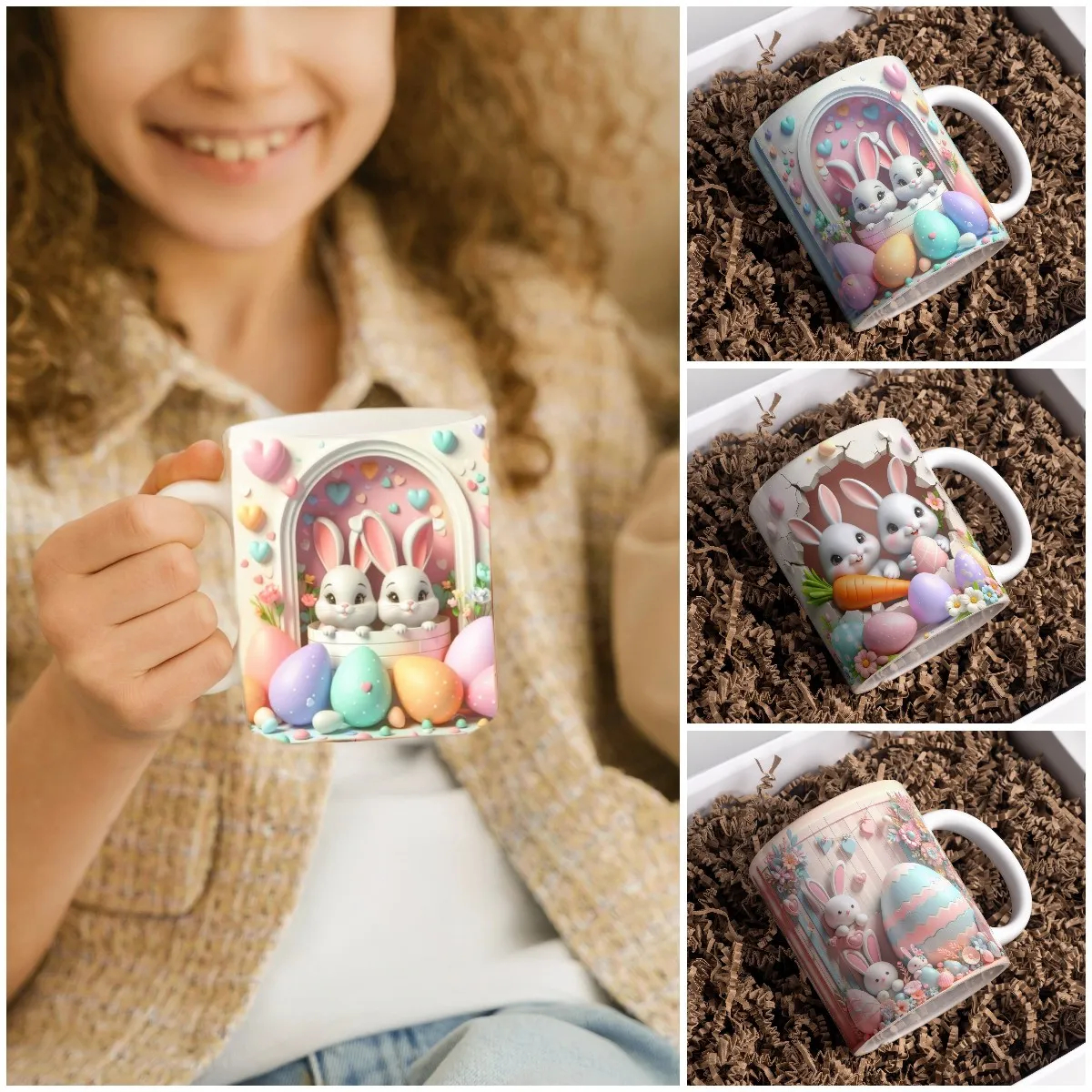 🎁 Last Day Promotion 50% OFF🔥 - Easter Bunnies Mug
