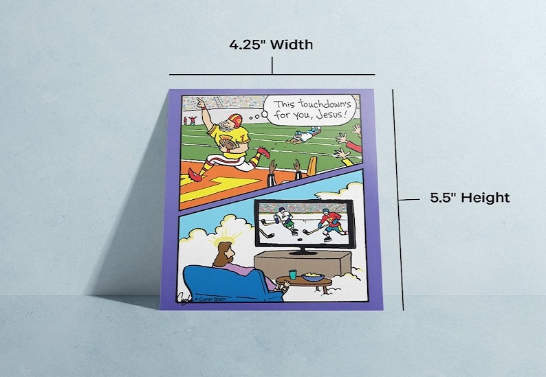 ☀️Fun Christ Greeting Card💫