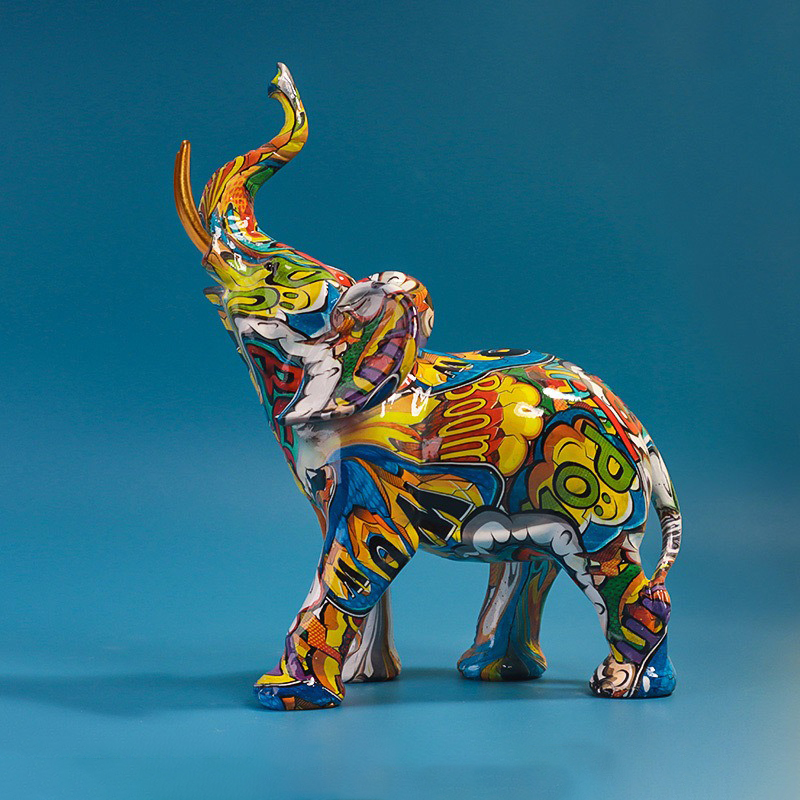 🐘Creative Craft Gifts🎁 - Graffiti Animal Decoration🐾