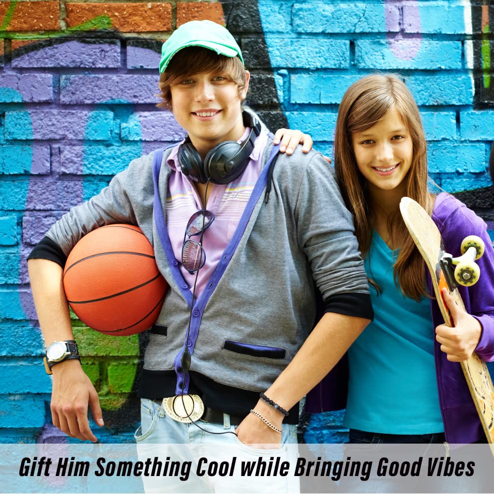 Valentine's Day Specials-Natural Volcanic Rock Beaded Bracelet