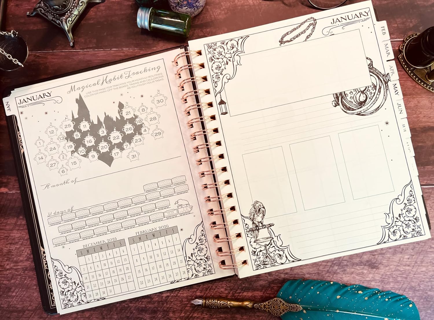 Harry Potter Enchanted Days 2026 Weekly Planner