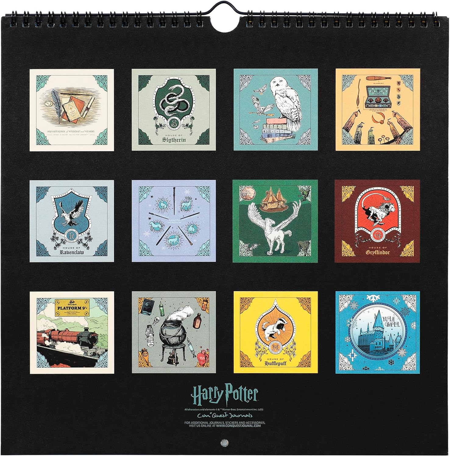 Harry Potter 2026 Wall Calendar