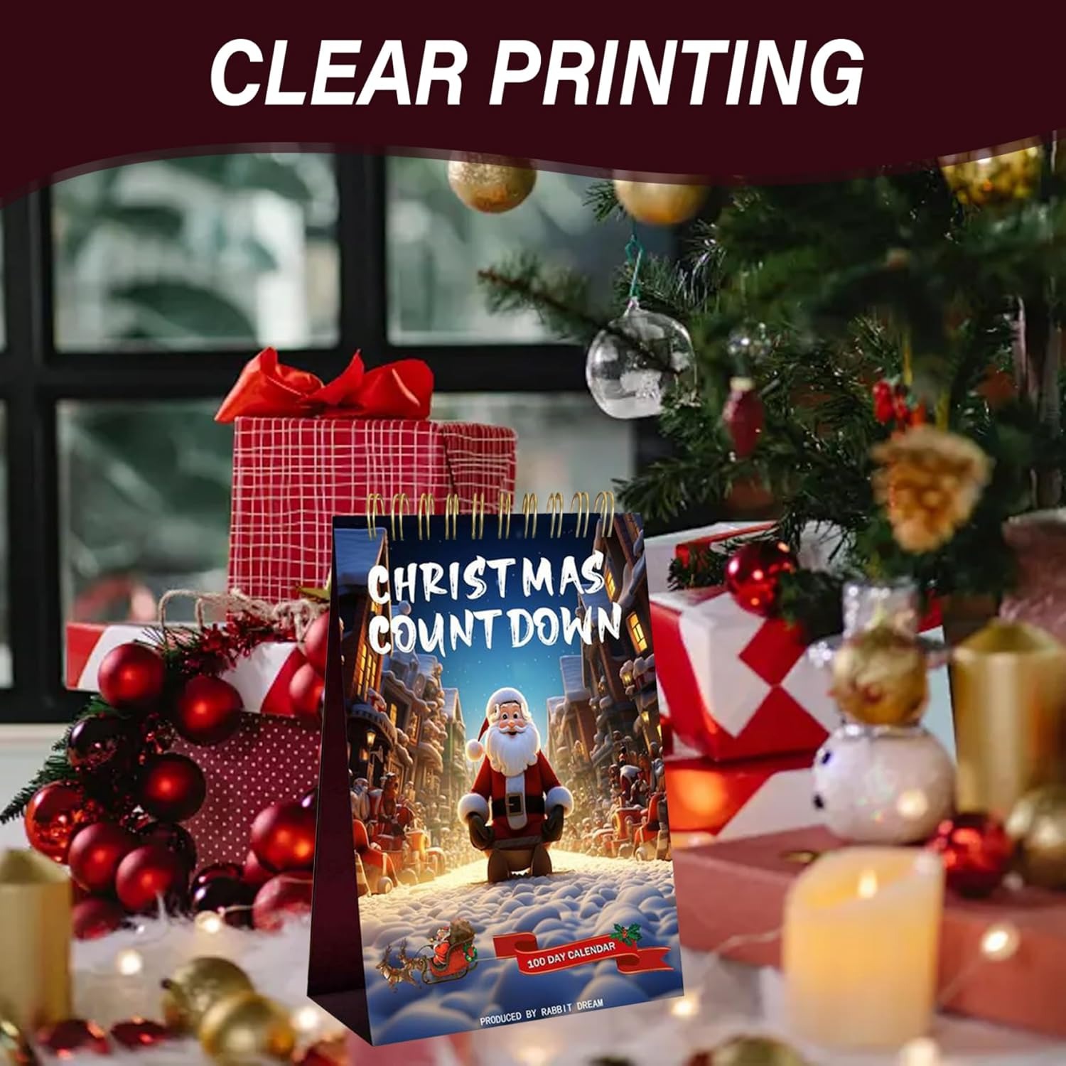 🎄100 Days of Christmas Countdown Calendar 2024