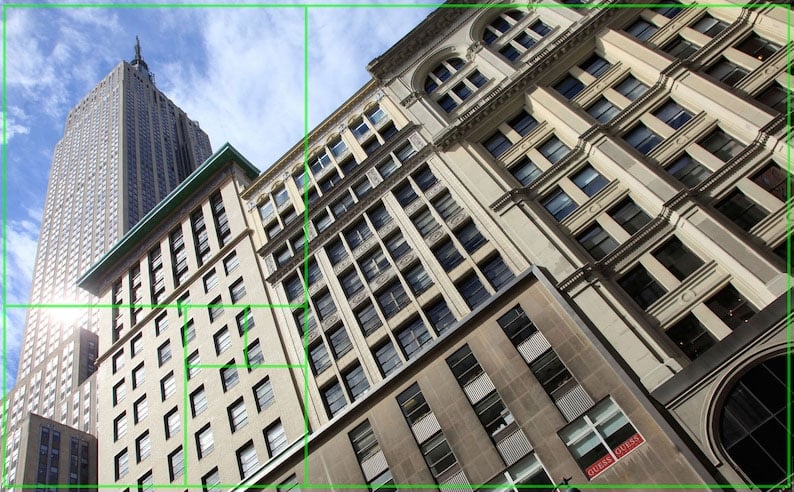 Golden Ratio/Fibonacci Composition View Finder📷