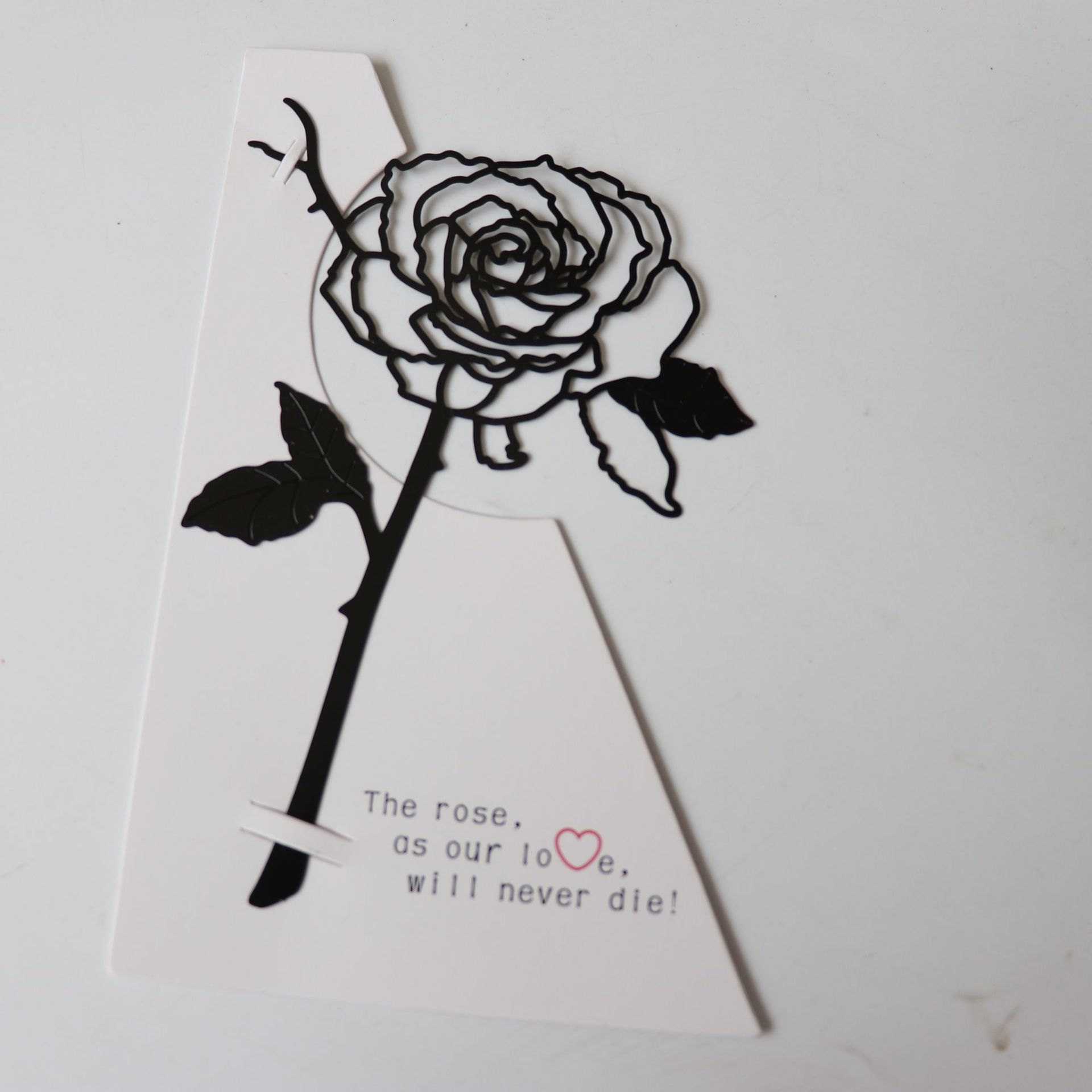 🌹Metal Rose Bookmark✨