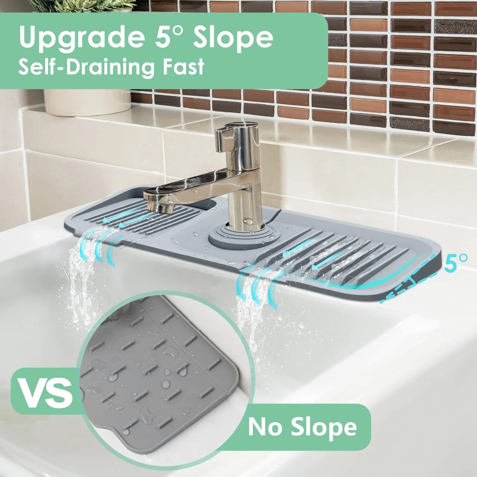 SINK SILICONE SPLASH GUARD