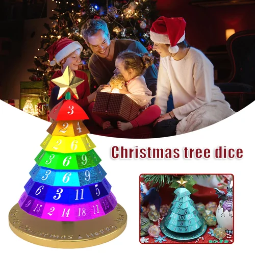 🔥Clearance Sale - 49% OFF🎄Christmas Tree Dice Set