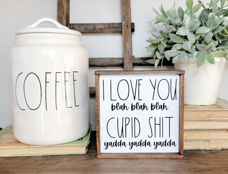 Funny Sarcastic Wood Decor Signs