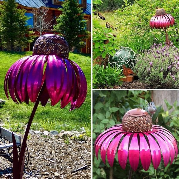 🔥HOT SALE💖2024 Outdoor Flower Bird Feeder 🌹