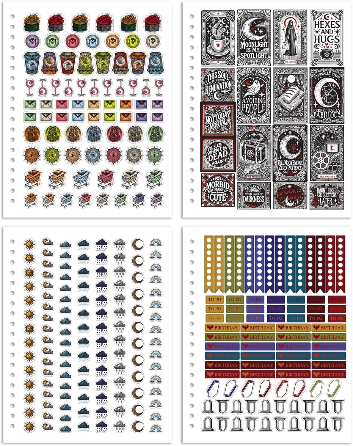 Waiting for the Night 2026 Weekly Planner