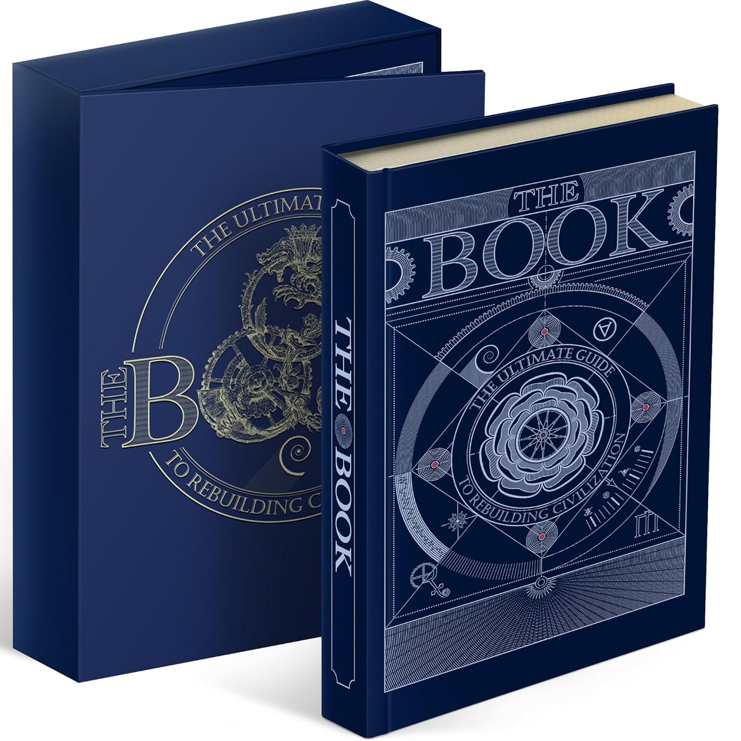 The Book. The Ultimate Guide to Rebuilding a Civilization Hard Cover history books